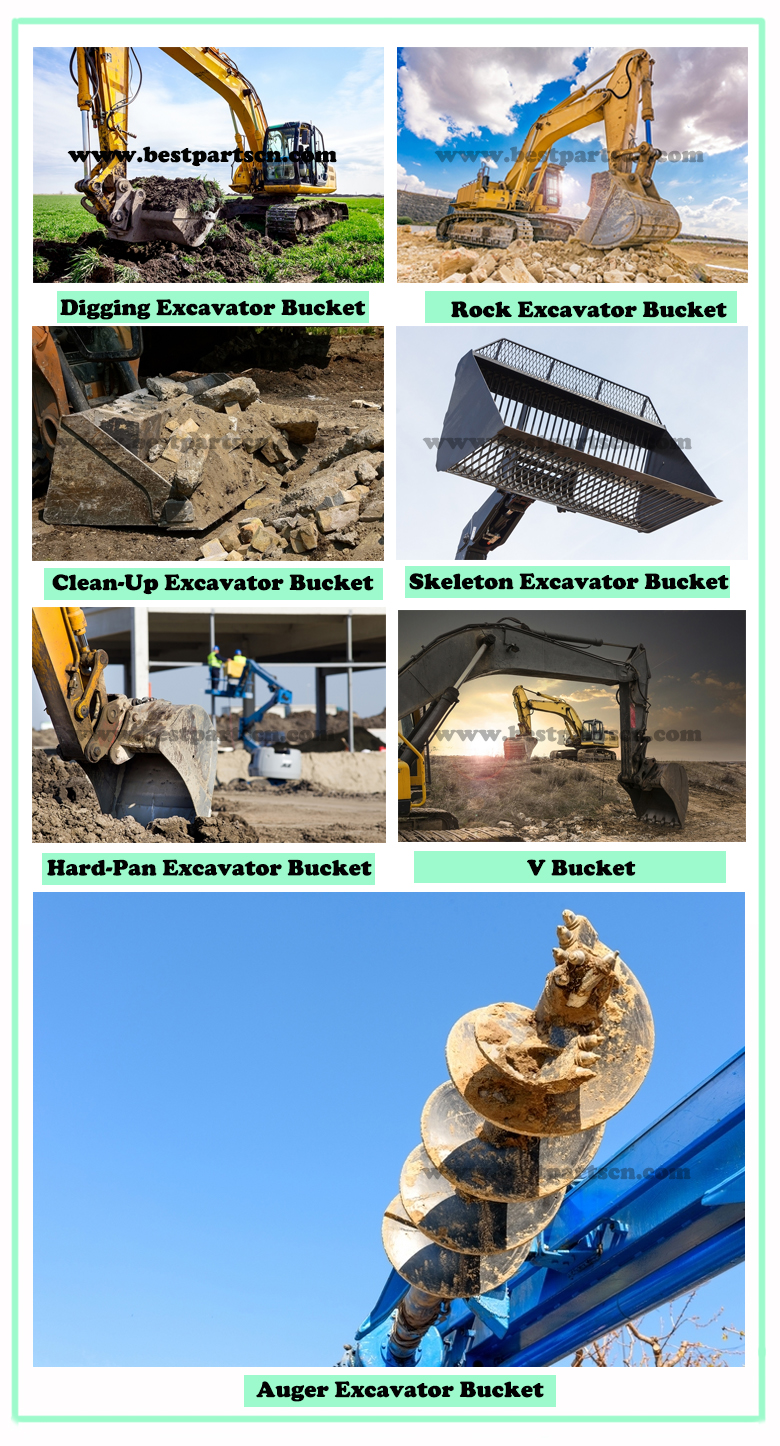 Excavator-Bucket-Types