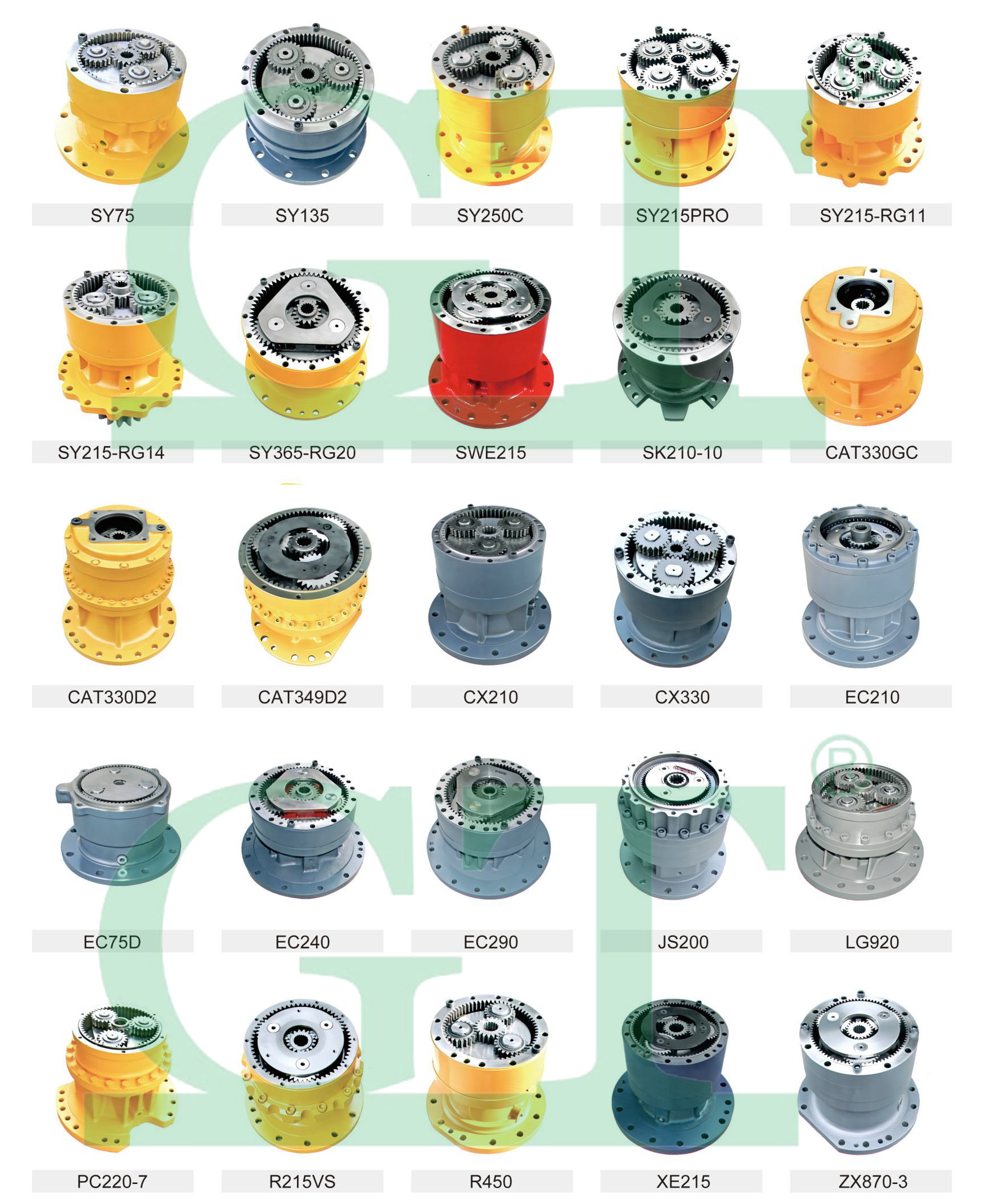 Swing-Reduction-Gearbox-Series