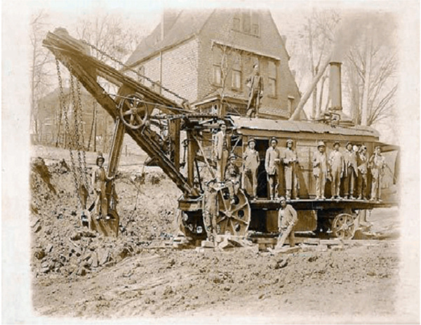 old-excavator